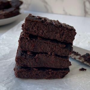 stack of brownies