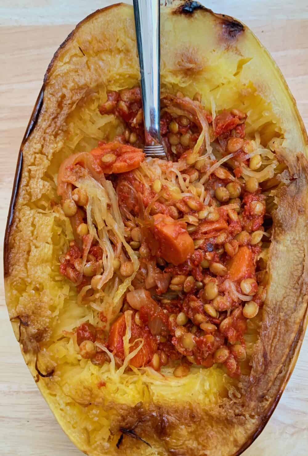 Vegan Lentil Bolognese
