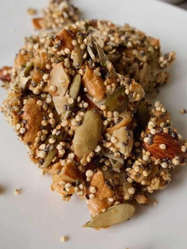 Healthy Nut and Seed Bars Recipe