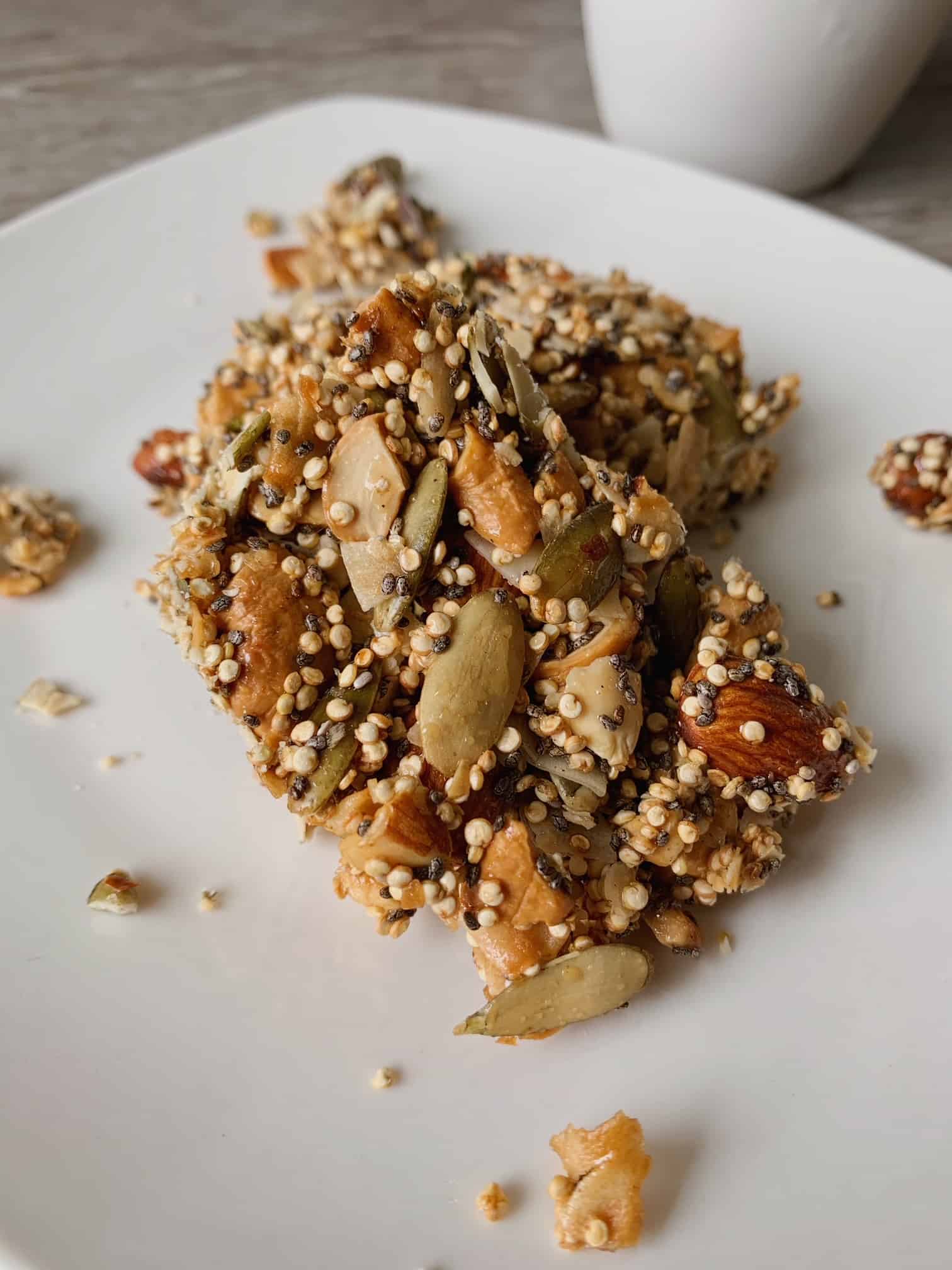 NUT AND SEED GRANOLA BARS Feasty Travels