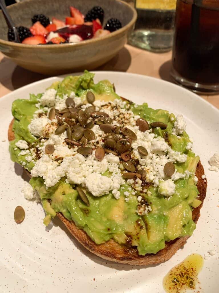 Avocado Toast - Must Eat Places in New York City