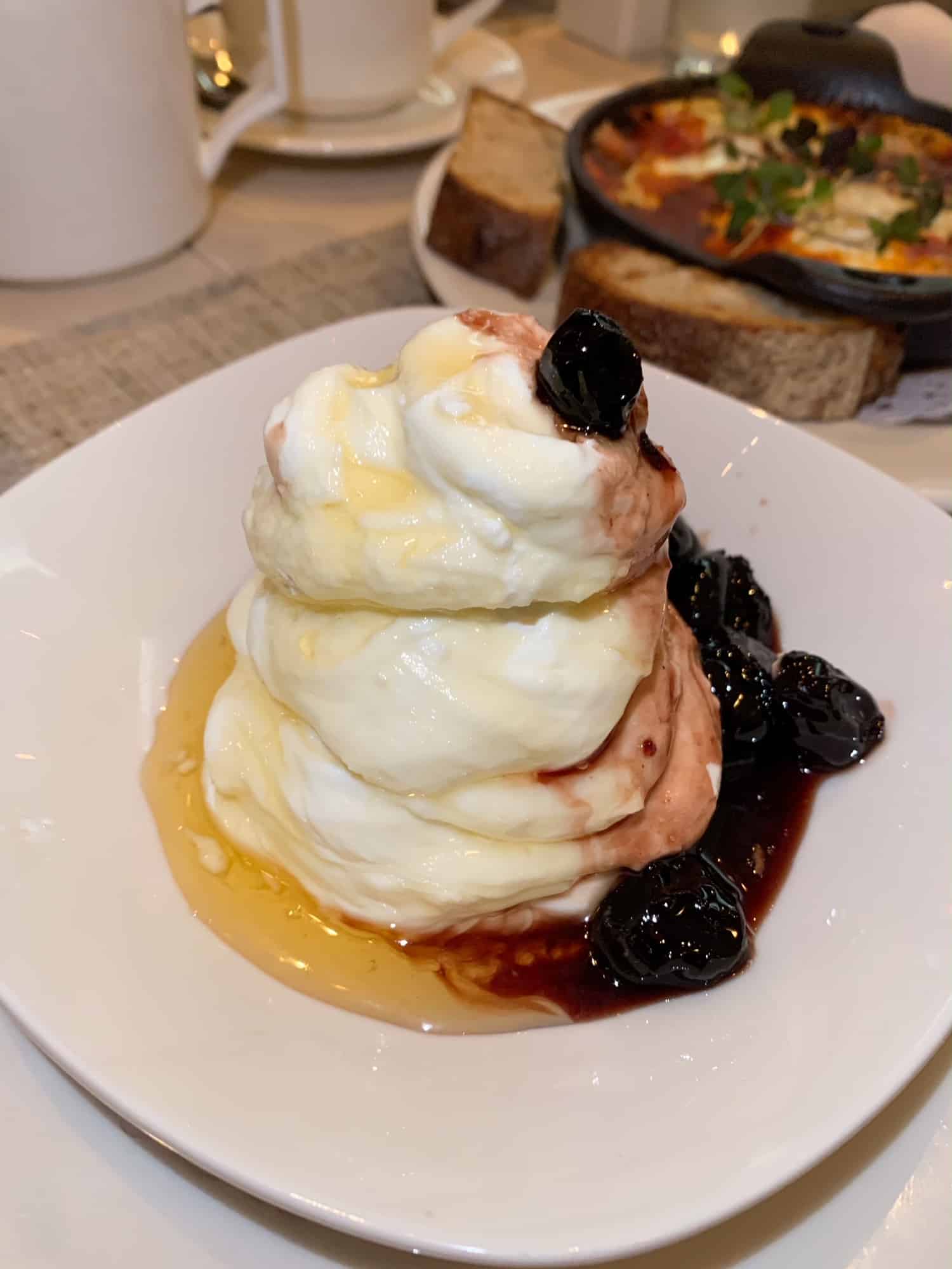 Greek Yogurt with Cherries - Must Eat Places in New York City