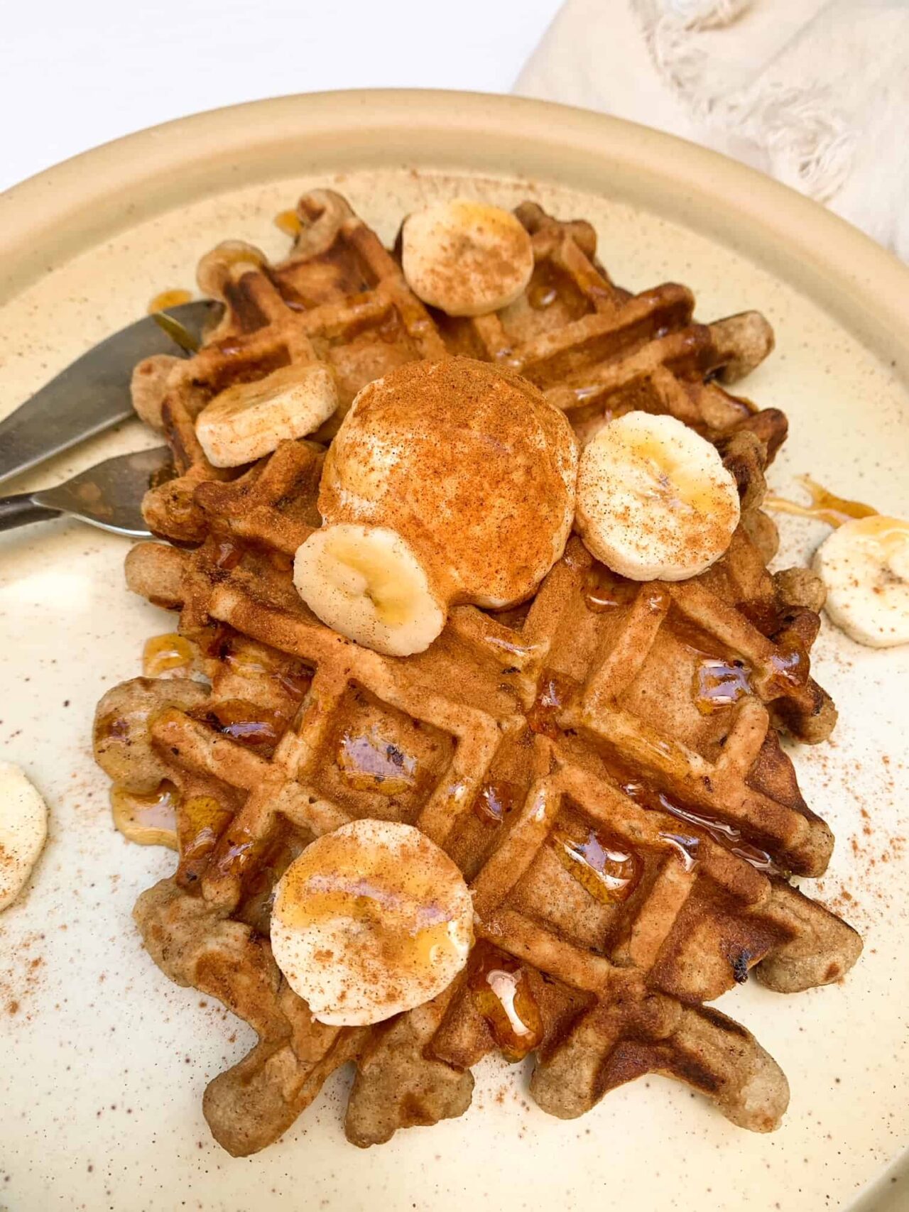 Single Serving Waffle Recipe with Protein Powder Feasty Travels