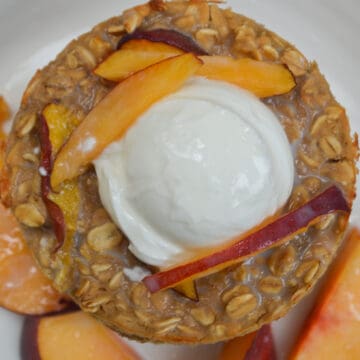 peaches and cream oatmeal