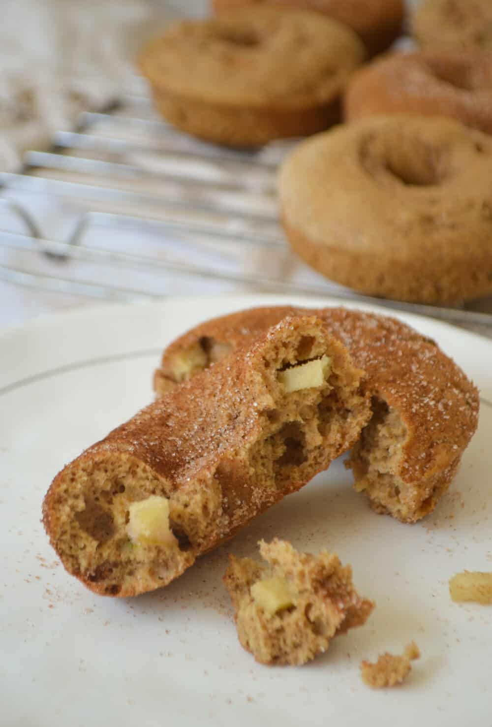 Baked Apple Donuts