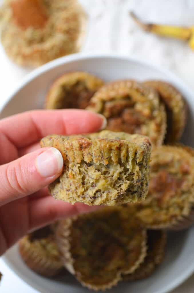 banana protein muffins