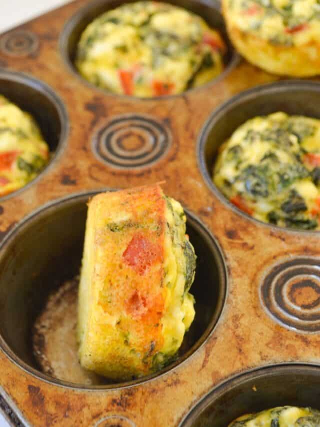 high protein egg bites (meal prep friendly) Feasty Travels