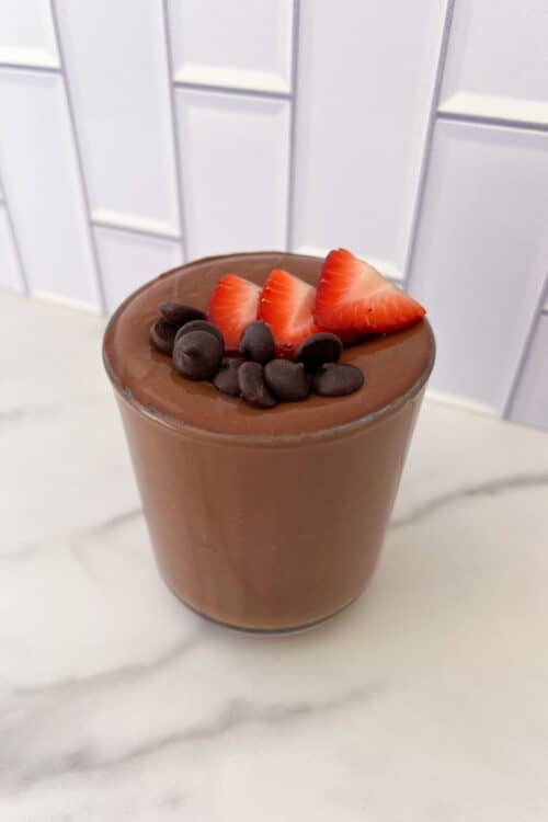 Chocolate Protein Mousse Recipe Feasty Travels