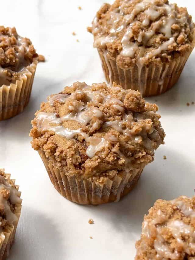 Cinnamon Streusel Muffins with Brown Sugar Topping Recipe