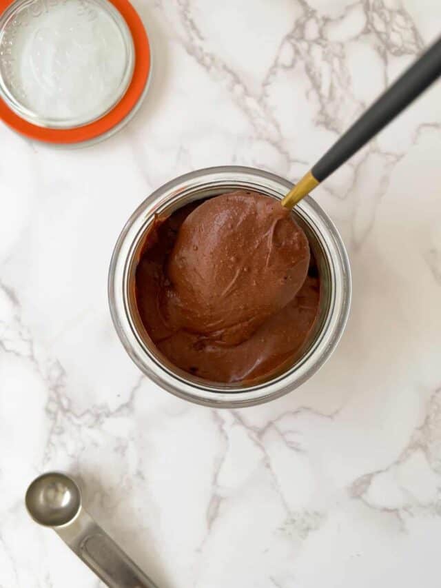healthy protein chocolate mousse feasty travels