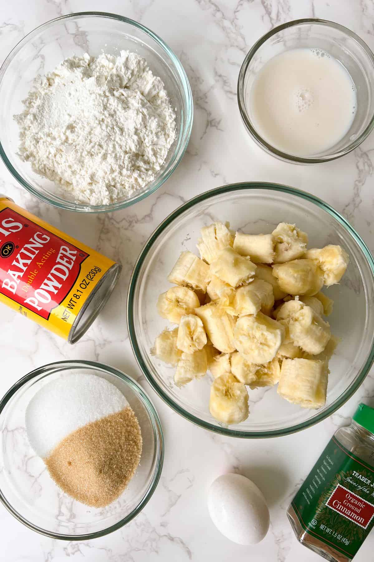 banana muffin ingredients