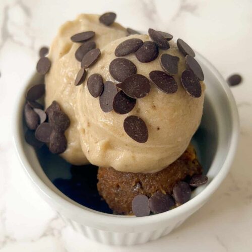 Healthy No Churn Banana Ice Cream Feasty Travels