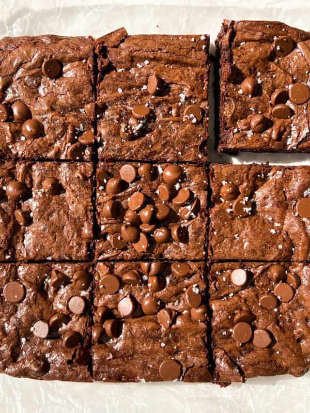 bakery style brownies with coffee feasty travels