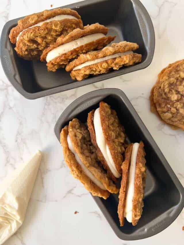 Oatmeal Cream Pie Cookies Gluten Free
