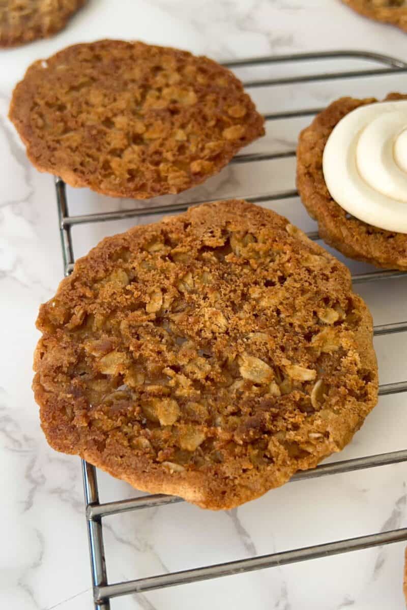 Gluten Free Oatmeal Cream Pie Cookies Feasty Travels