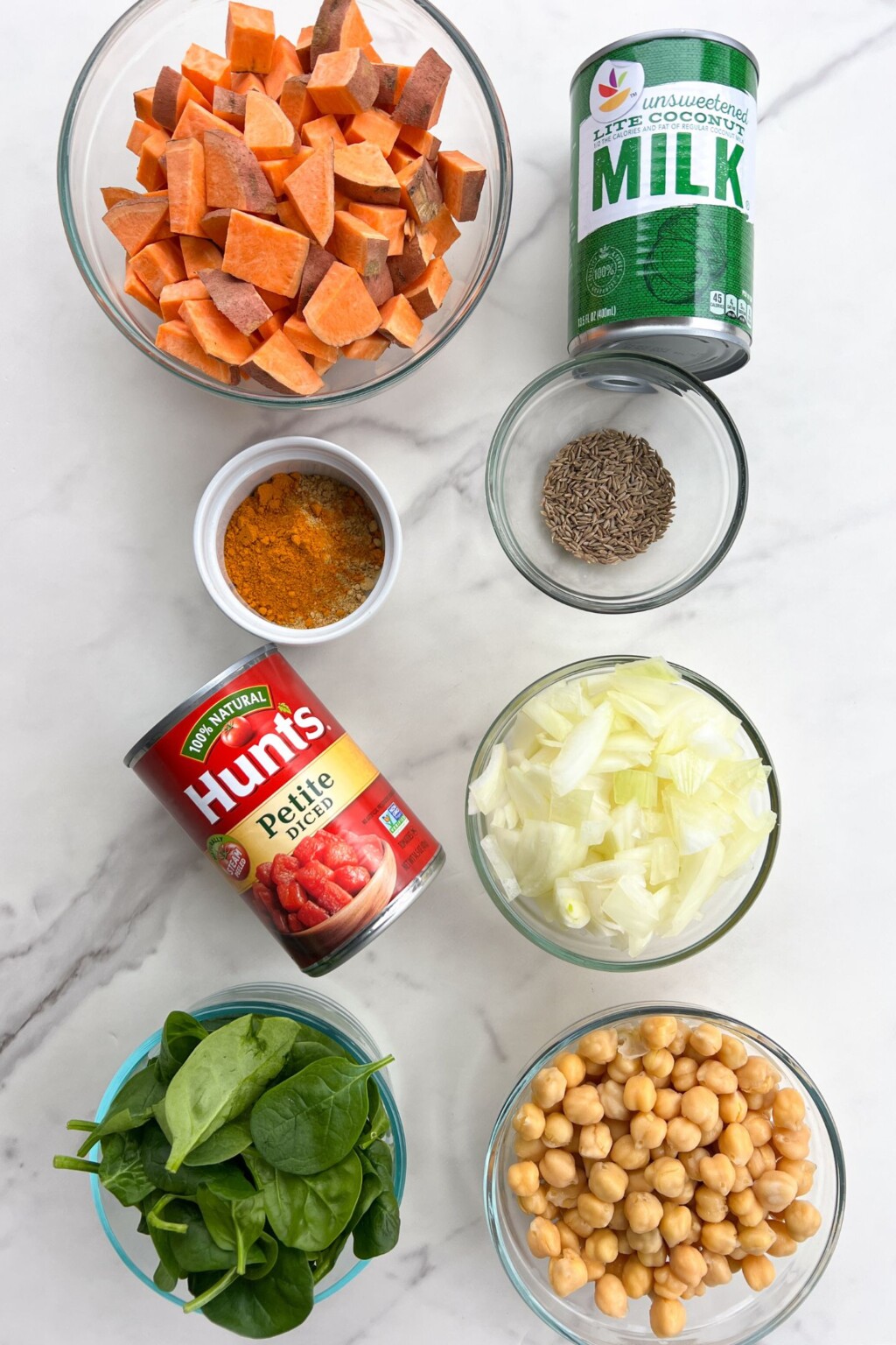 Chickpea Potato Spinach Curry Recipe - Feasty Travels