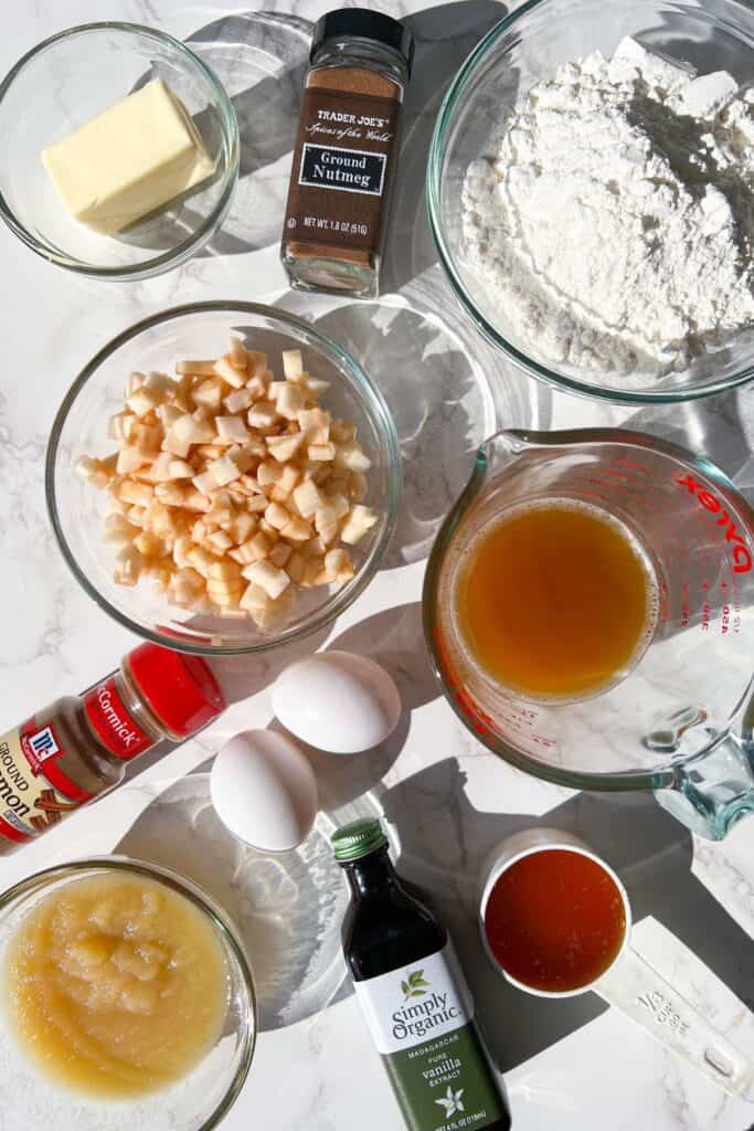 apple cider donut bread ingredients