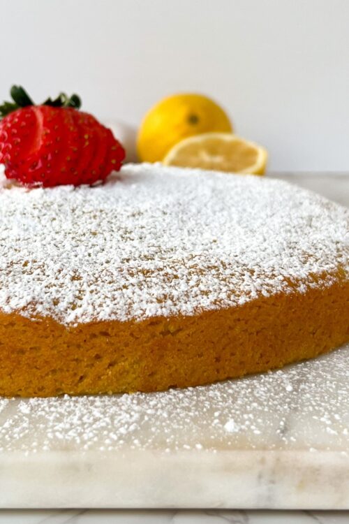Gluten Free Olive Oil Cake Recipe - Feasty Travels