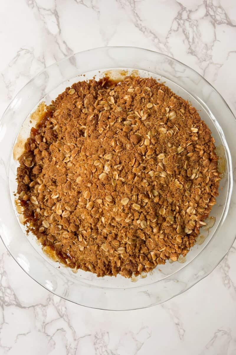 GlutenFree Apple Crumble (Topping with Oats) Feasty Travels