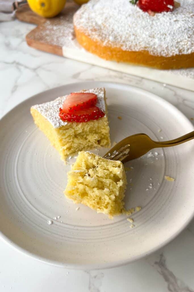 Gluten Free Olive Oil Cake Recipe - Feasty Travels
