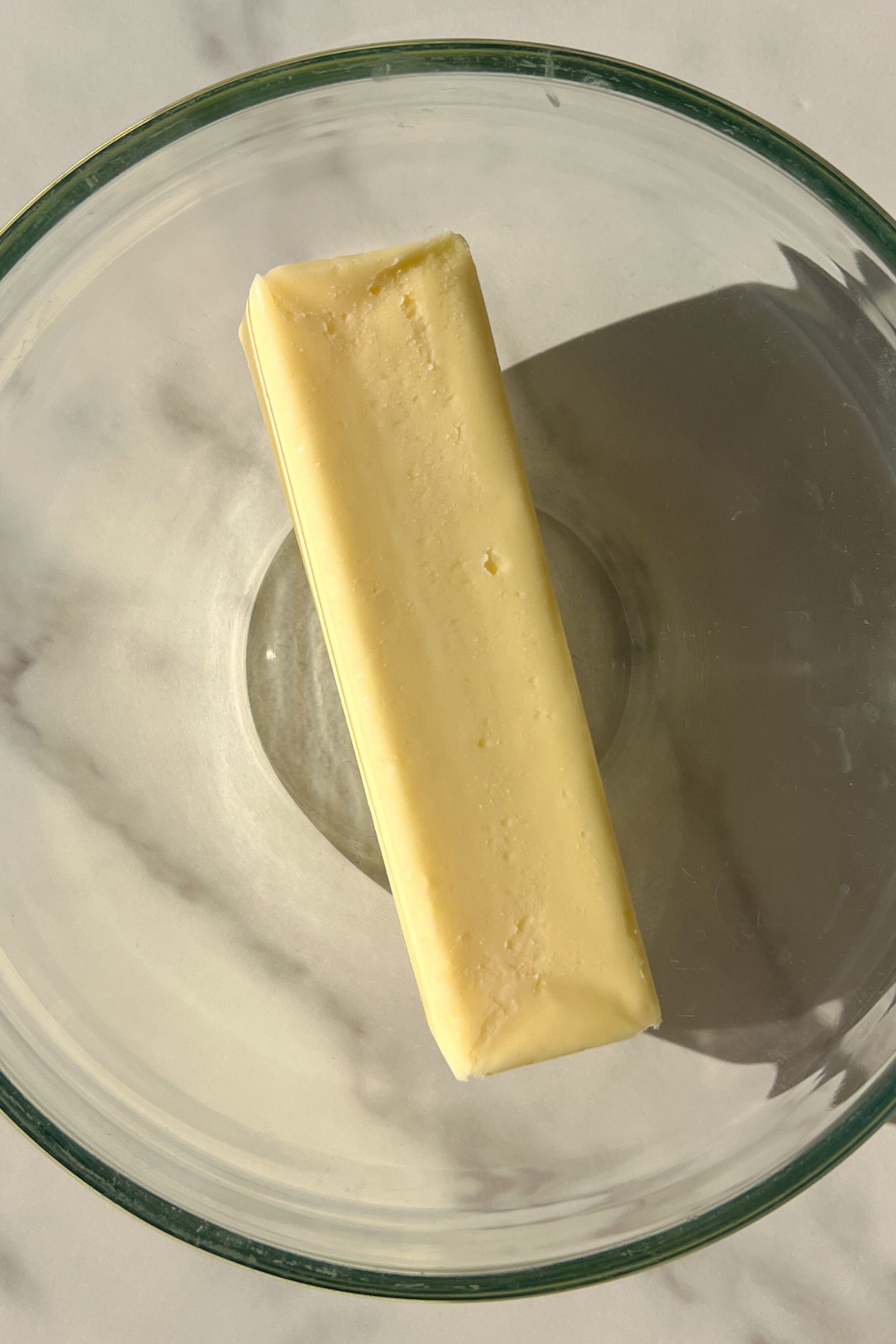 Butter in a bowl.