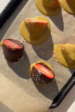 Dubai Chocolate Strawberries - Feasty Travels