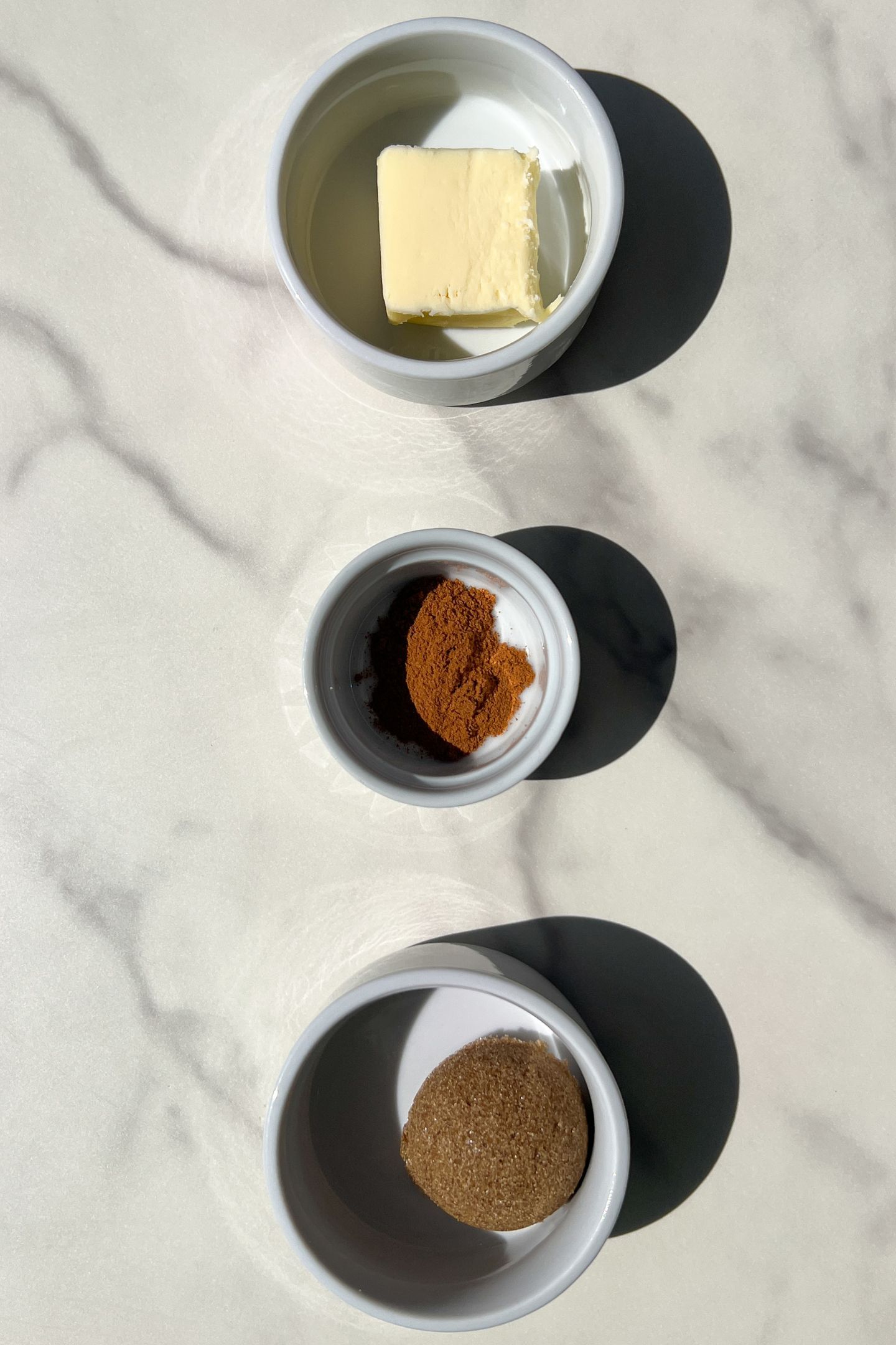 Cinnamon Roll Filling Ingredients.