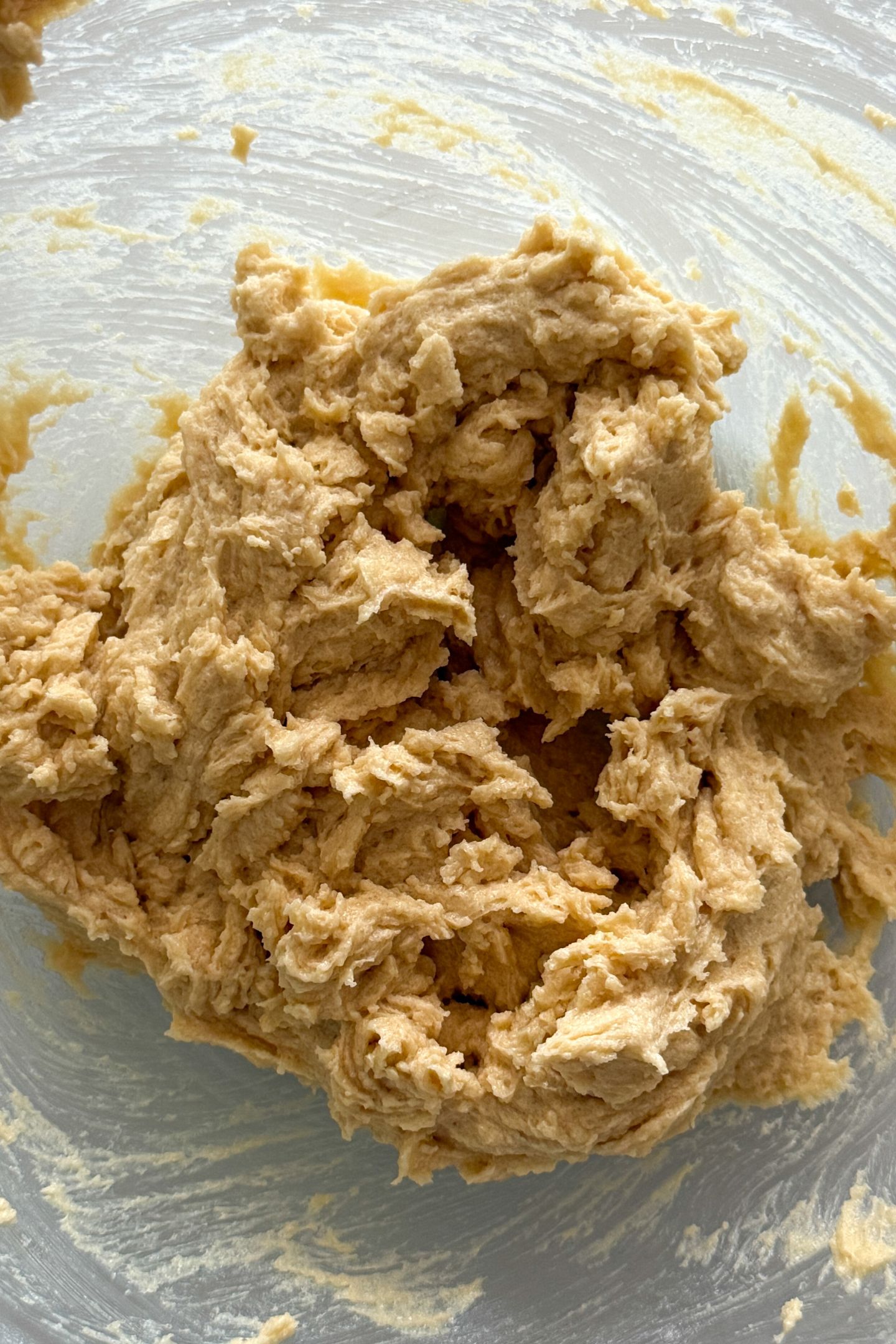 Wet ingredients combined in a bowl.