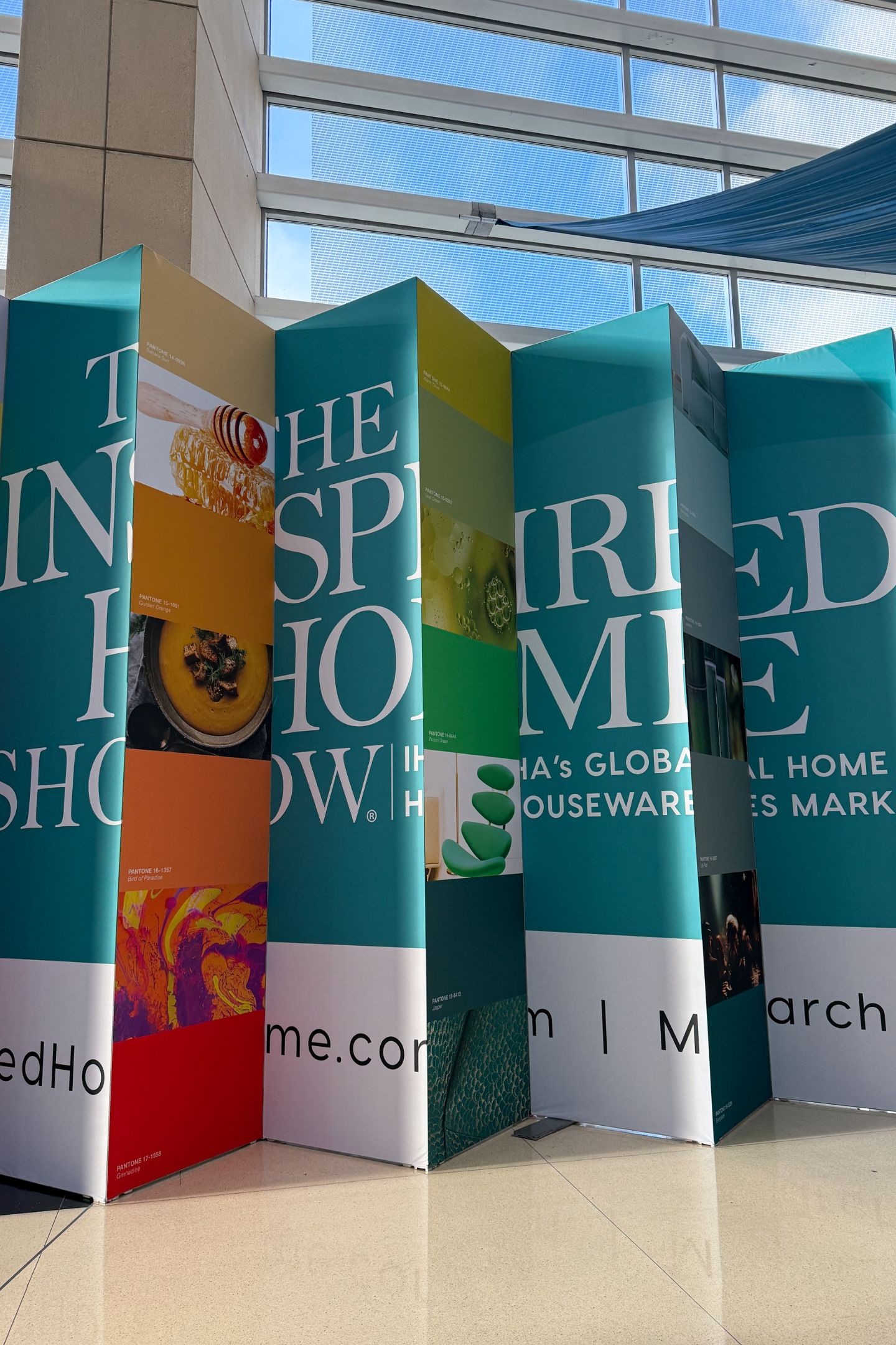 Entrance to Inspired Home Show.