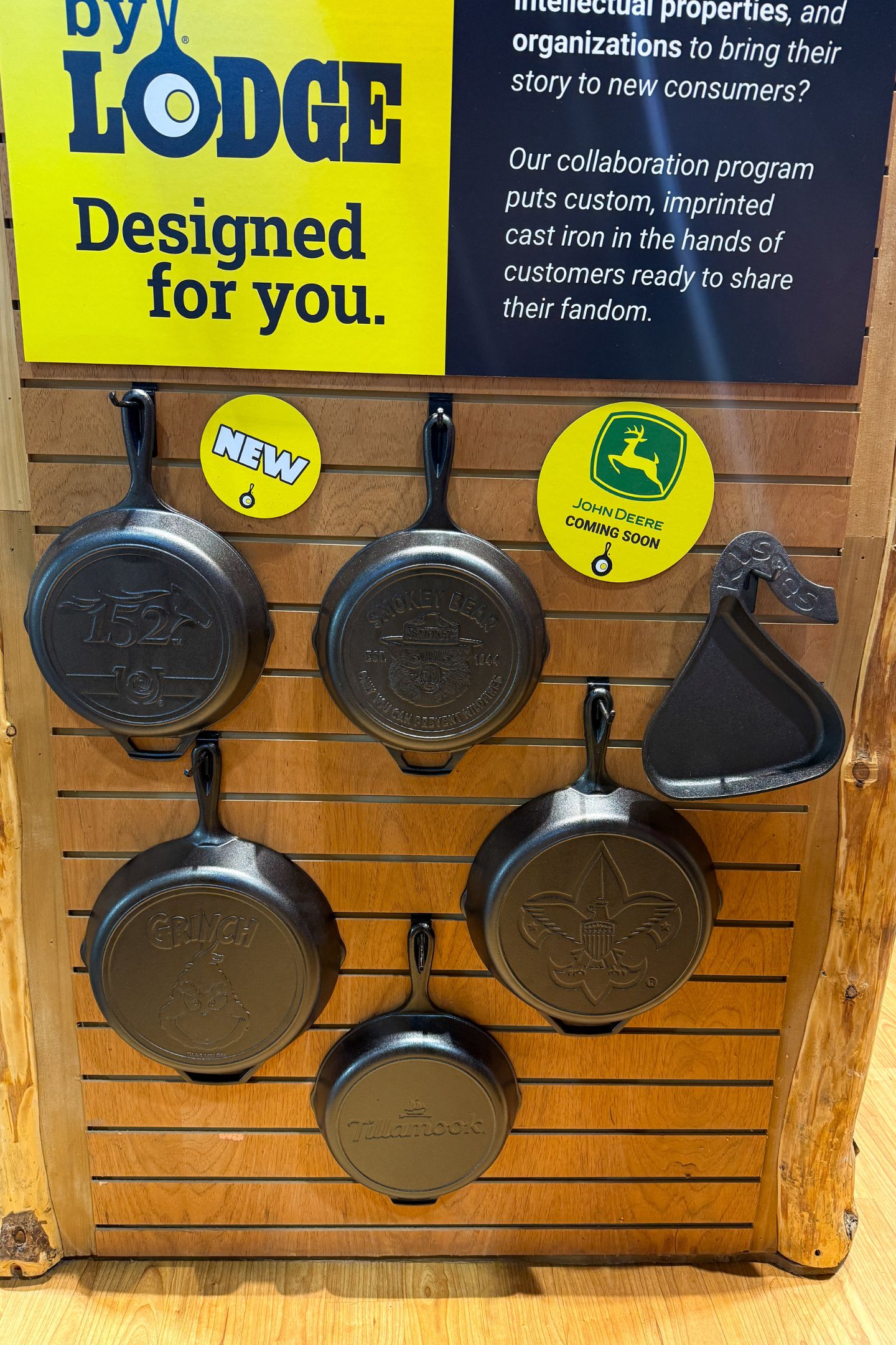 Special products by the Lodge that they have collaborated on with iconic brands.